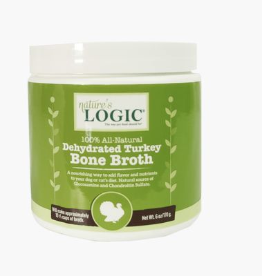 Nature&#39;s Logic Dehydrated Turkey Bone Broth 6oz