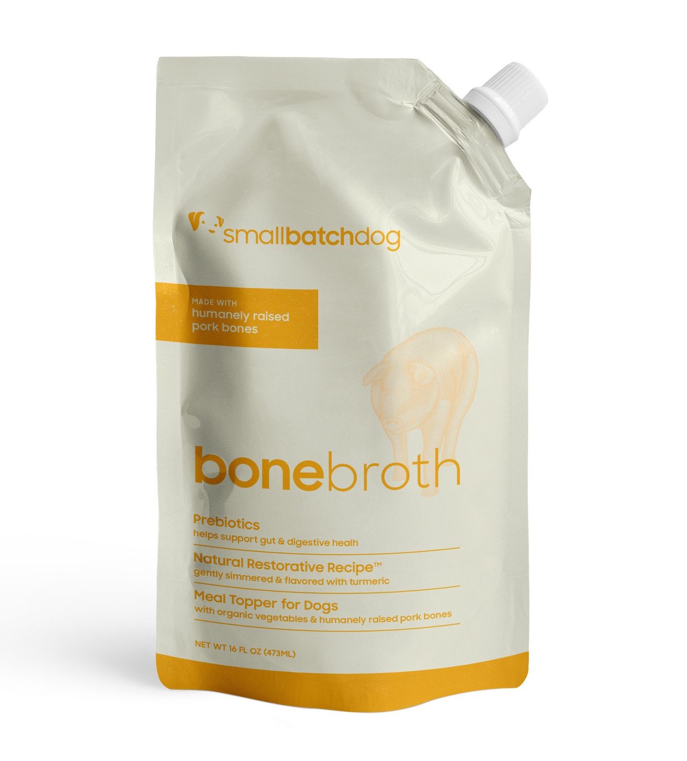 Smallbatch Pork Bone Broth 16oz