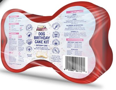 Puppy Cake Dog Birthday Cake Kit