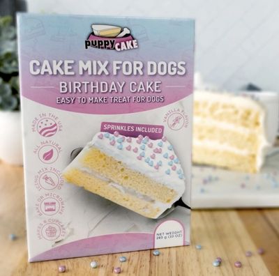Puppy Cake Birthday Cake Mix for Dogs 10oz
