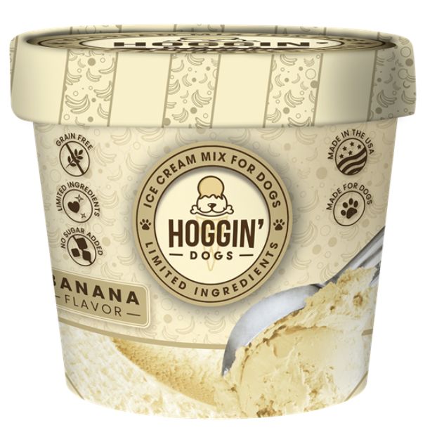 Puppy Cake Hoggin Dogs Banana Ice Cream Mix