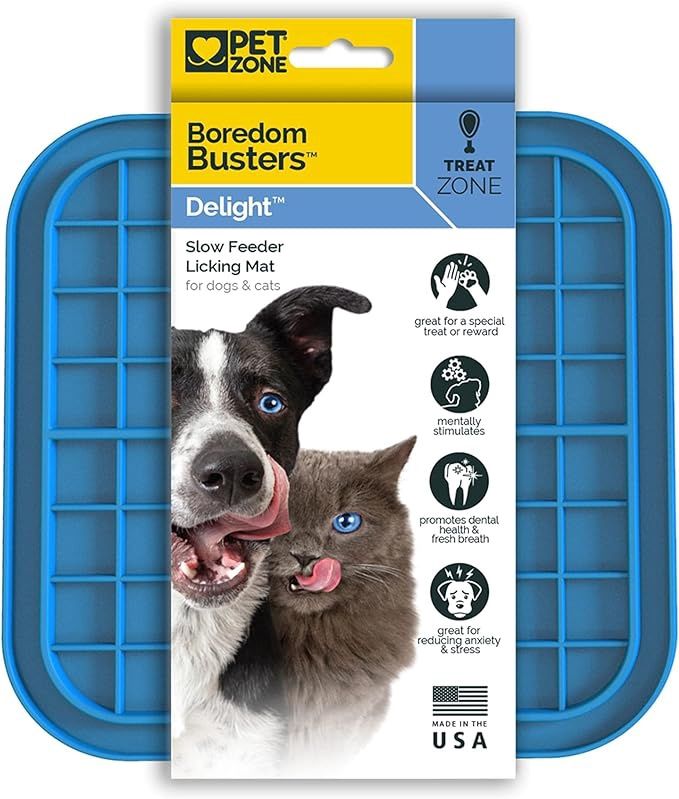 Pet Zone Boredom Busters Delight Licking Mat