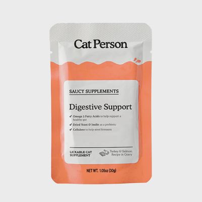 Cat Person Digestive Support Saucy Supplement Wet Pouch 1.05oz