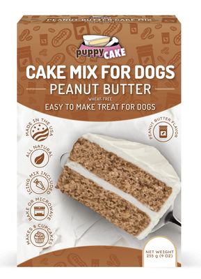 Puppy Cake Peanut Butter Cake Mix