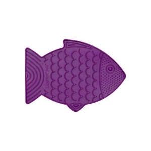 LickiMat Felix Cat Slow Feeder Purple