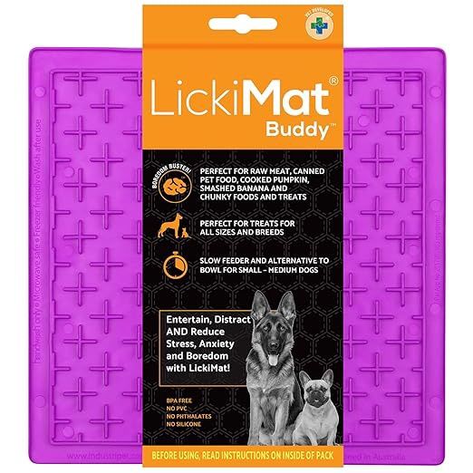 LickiMat Buddy Slow Feeder Purple