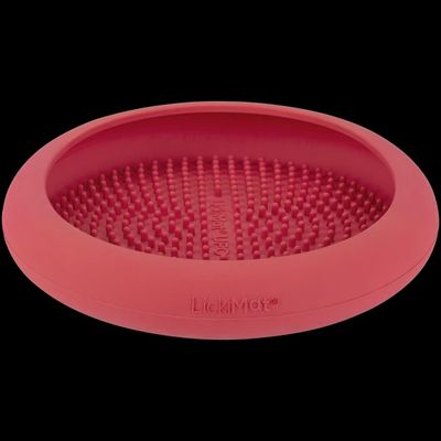 LickiMat UFO Enrichment Bowl- Pink