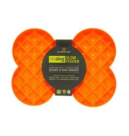 HyperPet Slodog Orange Slow Feeder Bowl/Mat