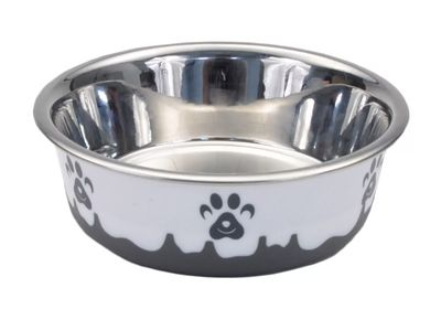 Maslow by Coastal Design Series Gray and White 54oz Bowl