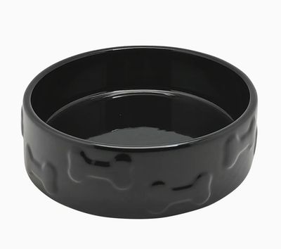 Manor Black Pet Bowl - Large 8 cup