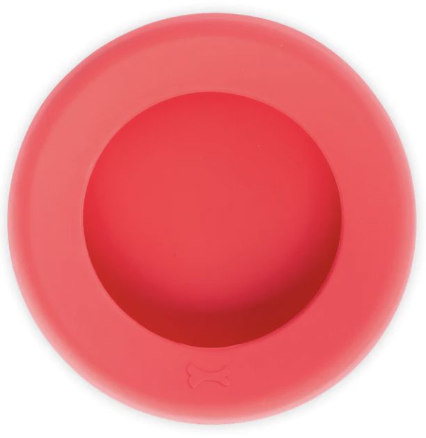 Messy Mutts Silicone Non-Spill Travel Bowl - Watermelon
