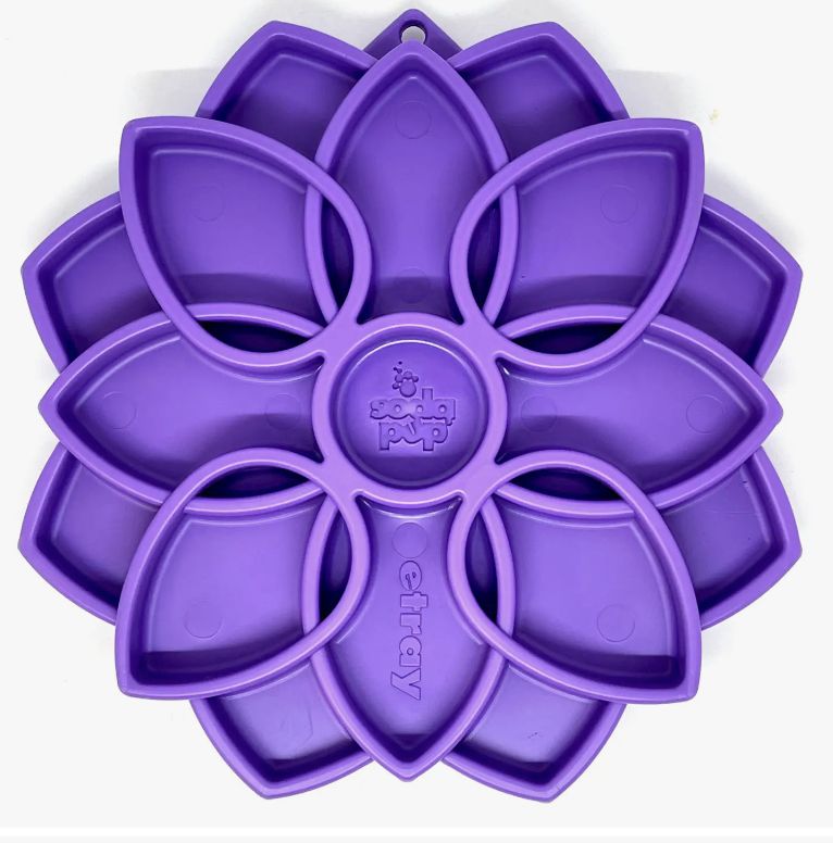 Sodapup Mandala Enrichment Tray - Purple