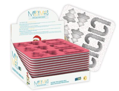 Messy Mutts Holiday Treat Tray Mold