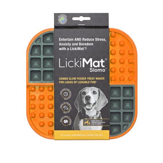 LickiMat Slomo Orange