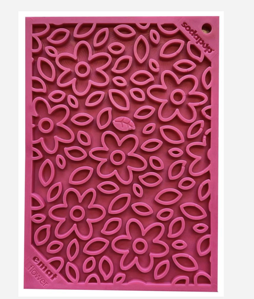 Sodapup Flower Power Design Emat Enrichment Small Pink