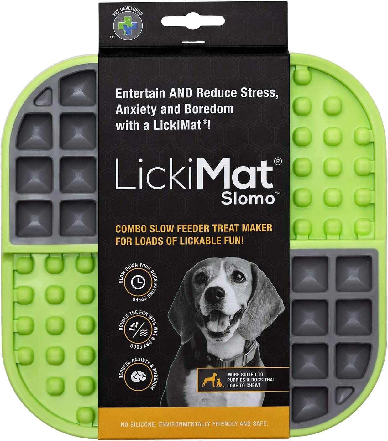 LickiMat Slomo Green