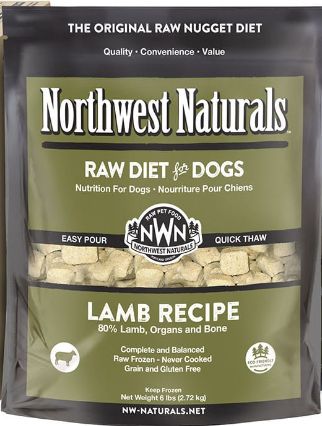 Northwest Naturals Freeze Dried Nuggets Lamb Recipe Dog Food 12oz