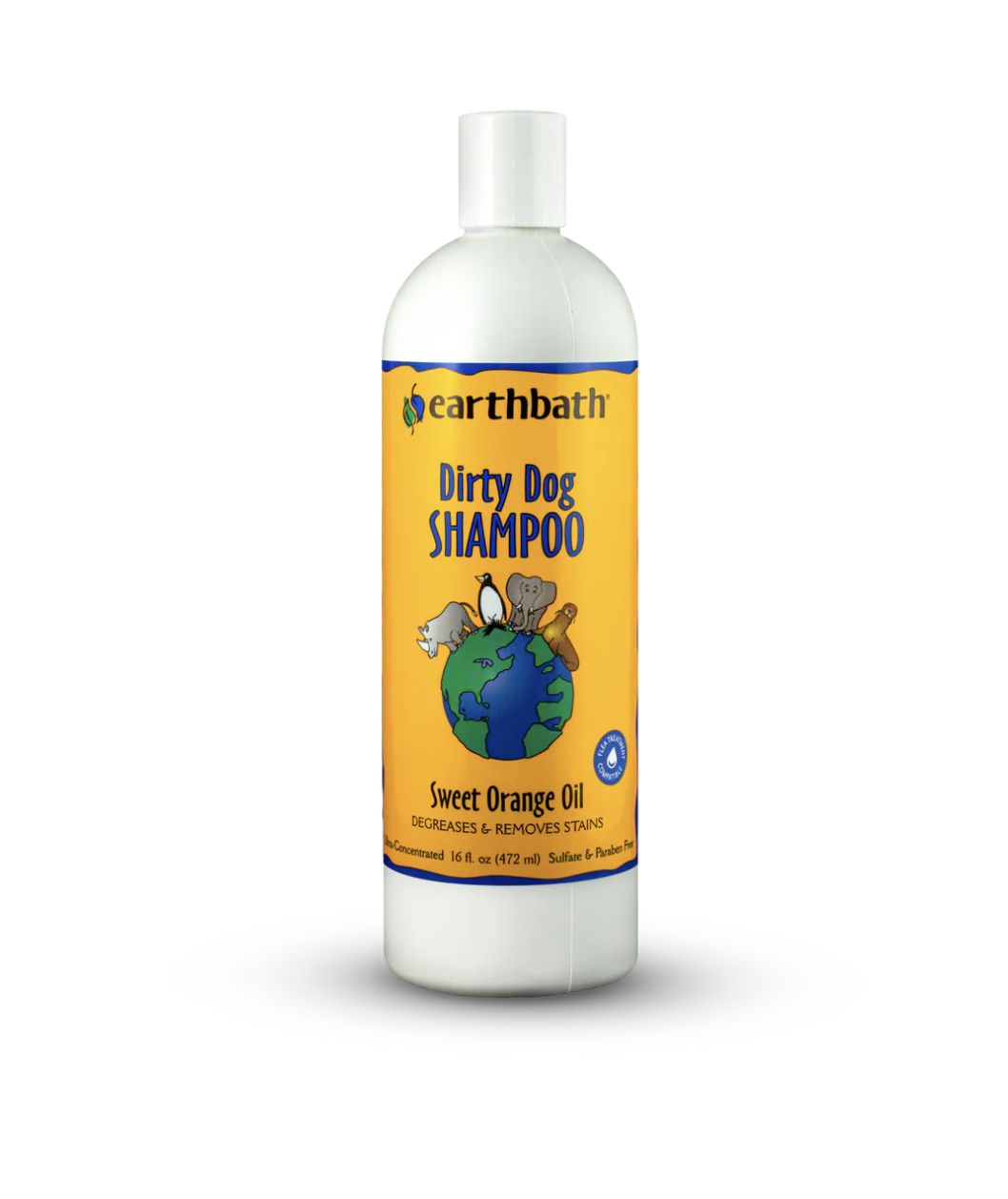 Earthbath Dirty Dog Shampoo Sweet Orange Oil 16oz