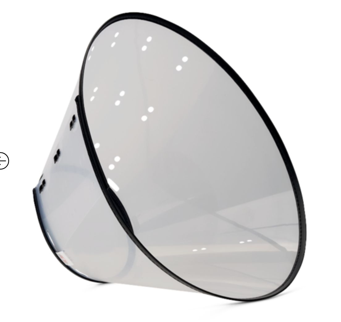 Dogswell Clear Rigid E- Collar  - Small