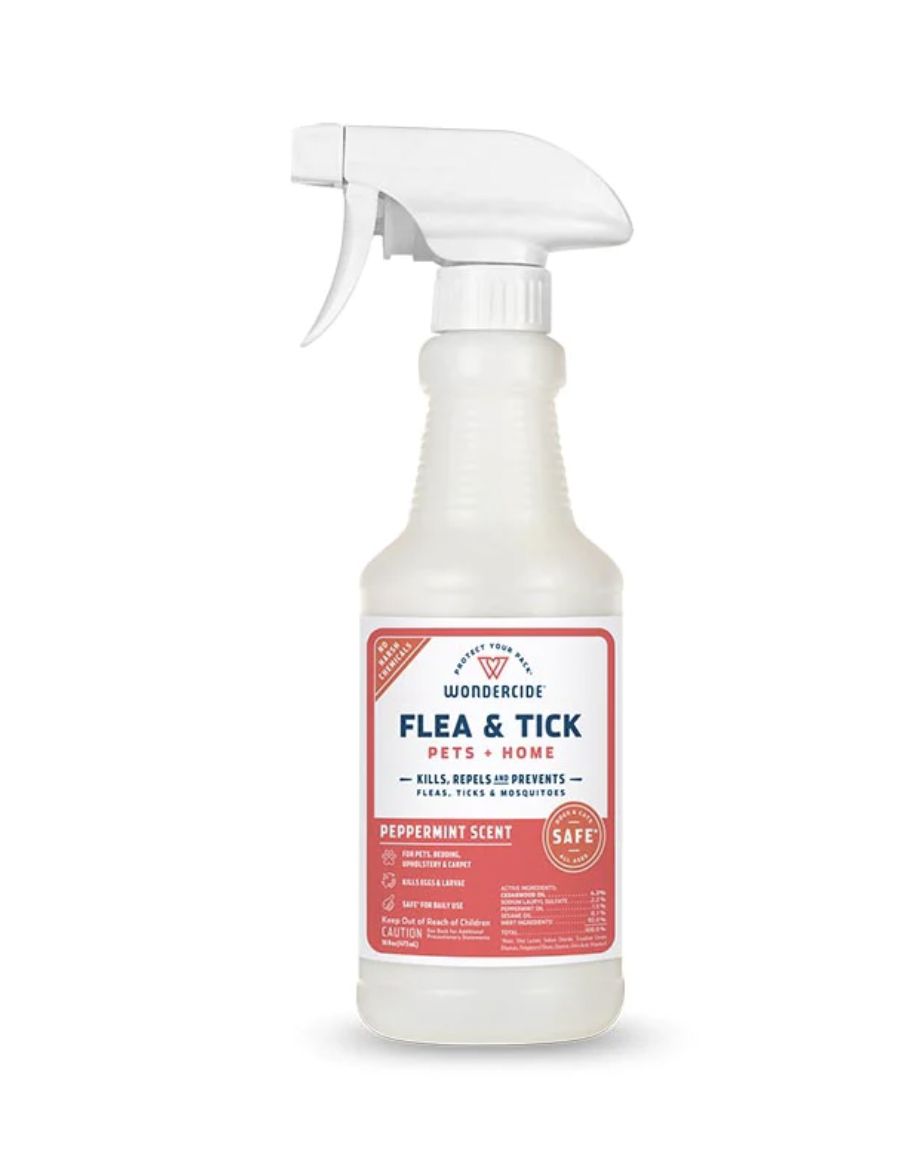 Wondercide Flea &amp; Tick Spray for Pets and Home Peppermint Scent 16oz