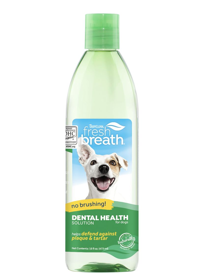 TropiClean Fresh Breath Dog Dental Heath 33.8oz