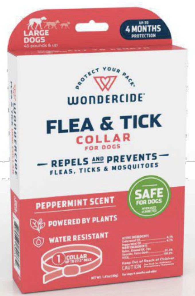 Wondercide Large Flea and Tick Dog Collar Peppermint Scent