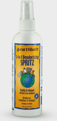 Earthbath 3-in-1 Deodorizing Spritz Vanilla 8oz