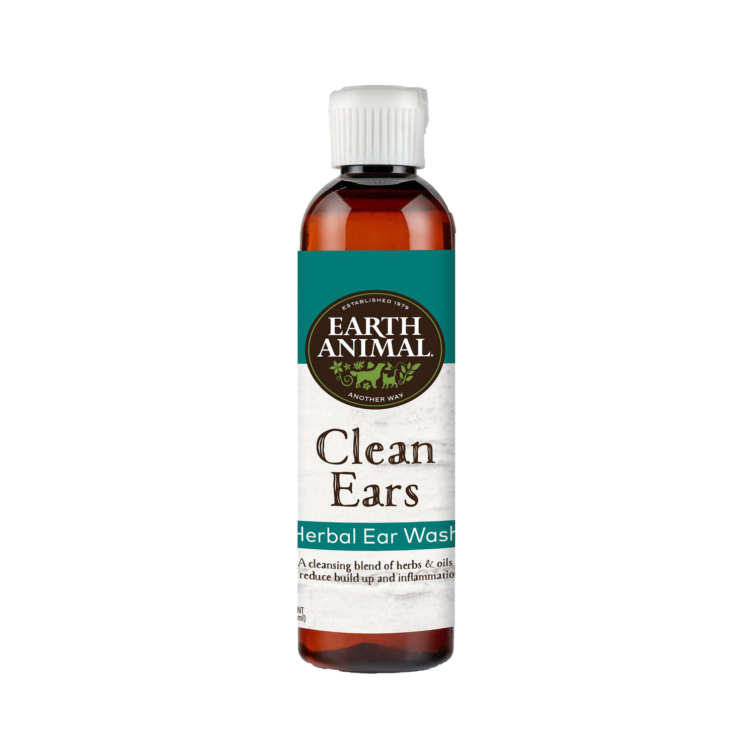 Earth Animal Clean Ears Herbal Ear Wash 4oz