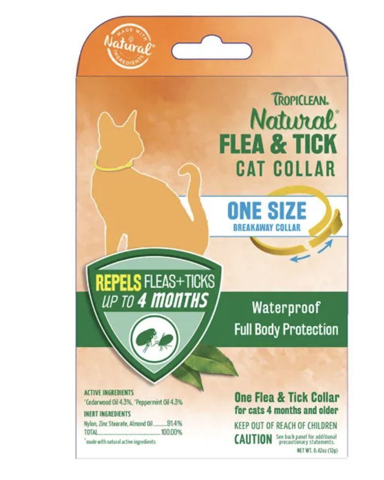 TropiClean Flea &amp; Tick Cat Collar