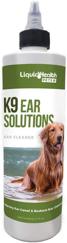 Liquid Health Pets K9 Ear Cleaner Solution 12oz