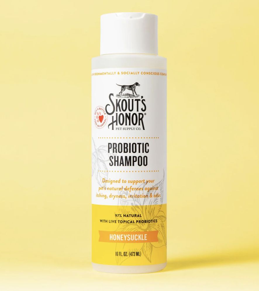 Skout&#39;s Honor Probiotic Shampoo+Conditioner - Honeysuckle 16oz