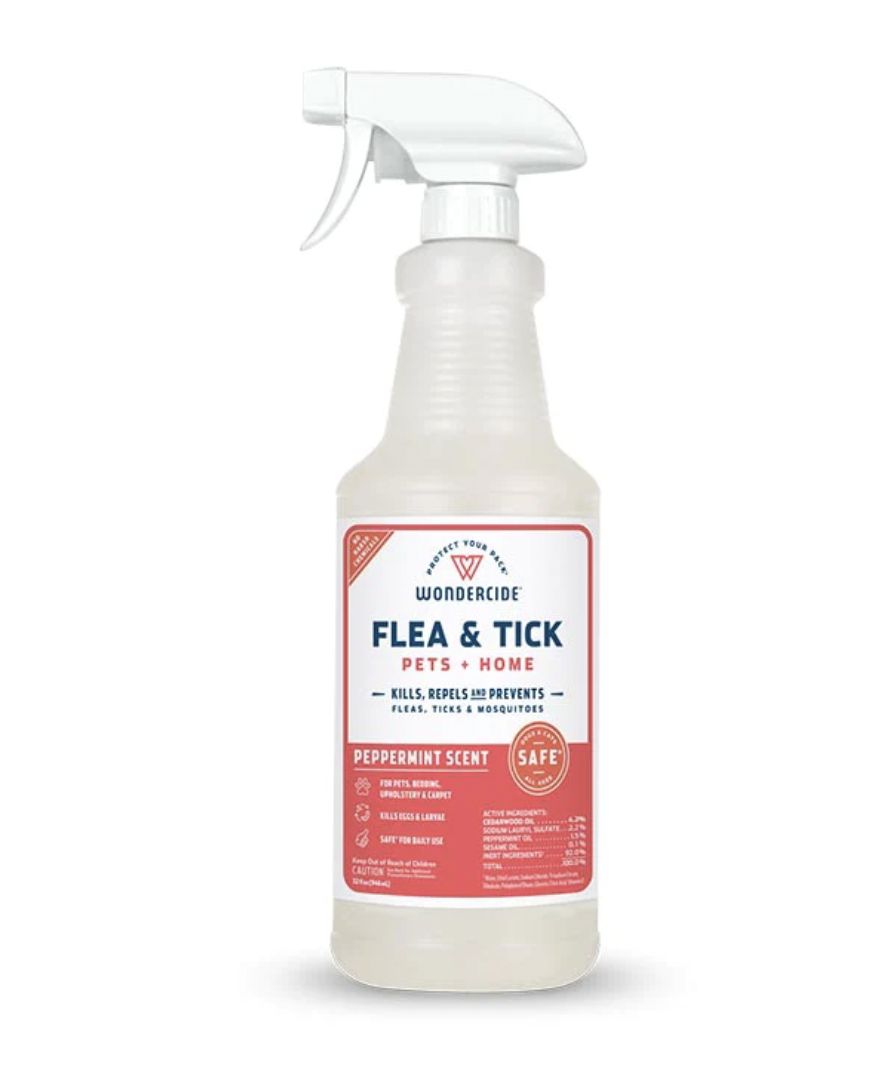 Wondercide Flea &amp; Tick Spray for Pets and Home Peppermint Scent 32oz