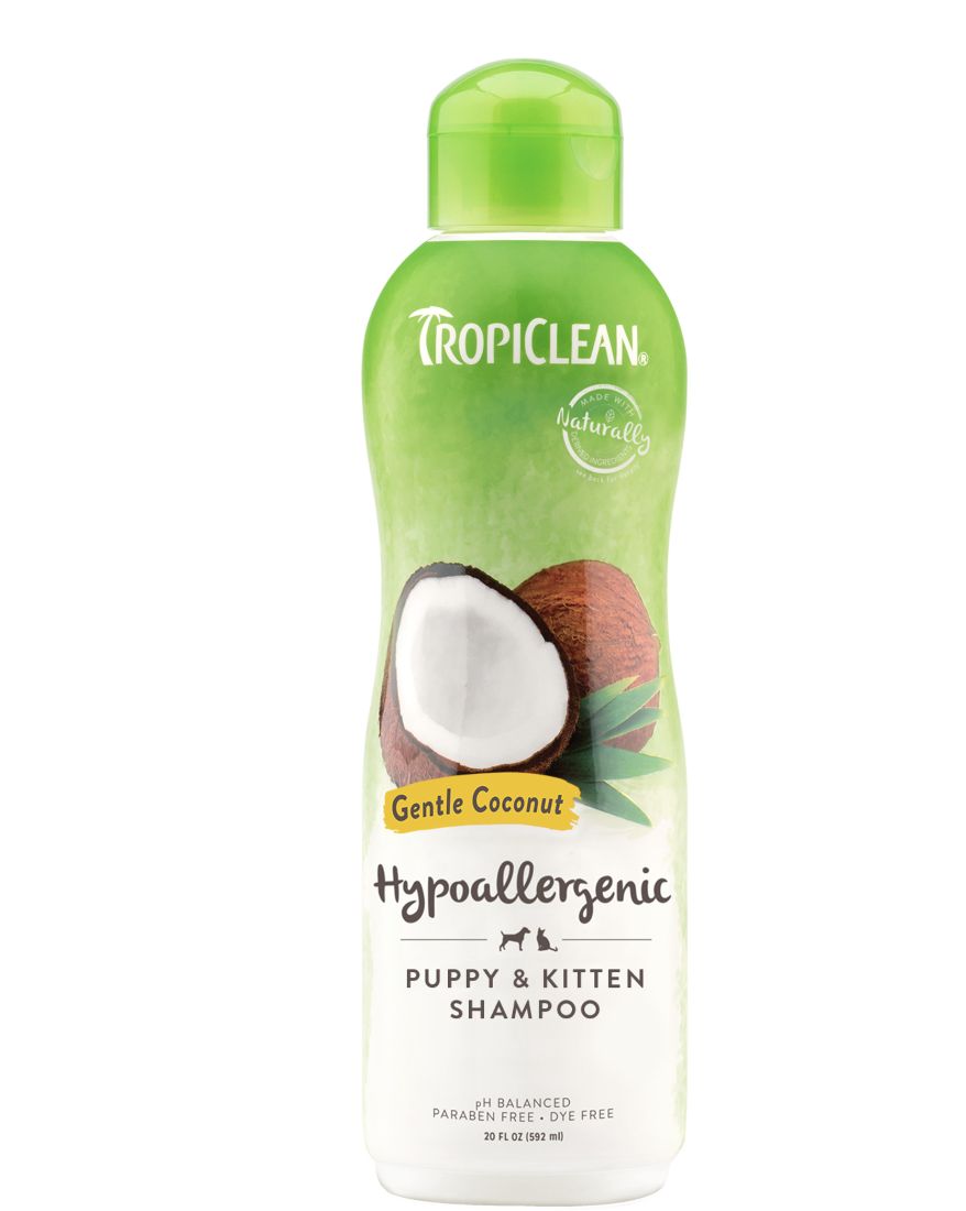 TropiClean Hypoallergenic Puppy and Kitten Shampoo