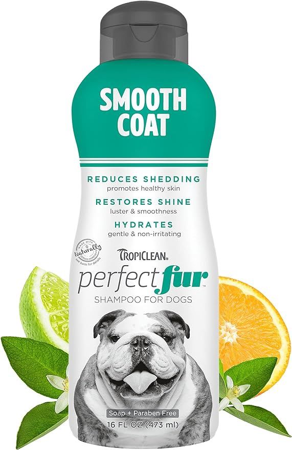 Tropiclean Perfect Fur Shampoo for Smooth Coat Dogs