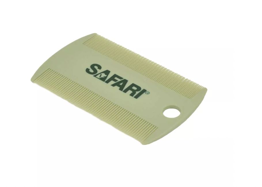 Safari Double Sided Flea Comb for Short/Medium Hair