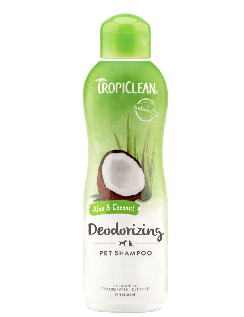 TropiClean Deodorizing Aloe and Coconut Shampoo 20 oz