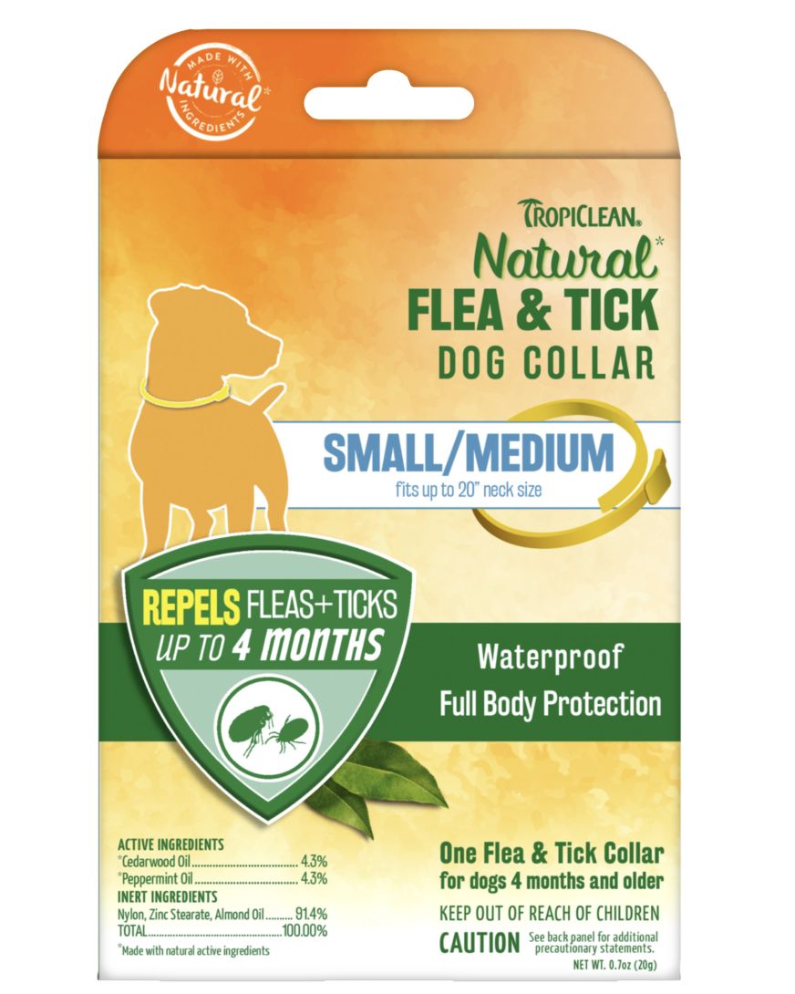 TropiClean Flea &amp; Tick Dog Small \ Medium Collar
