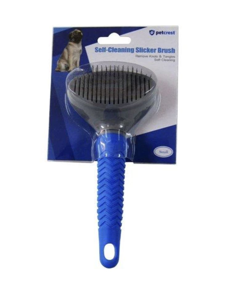 Petcrest Self-Cleaning Slicker Brush Large