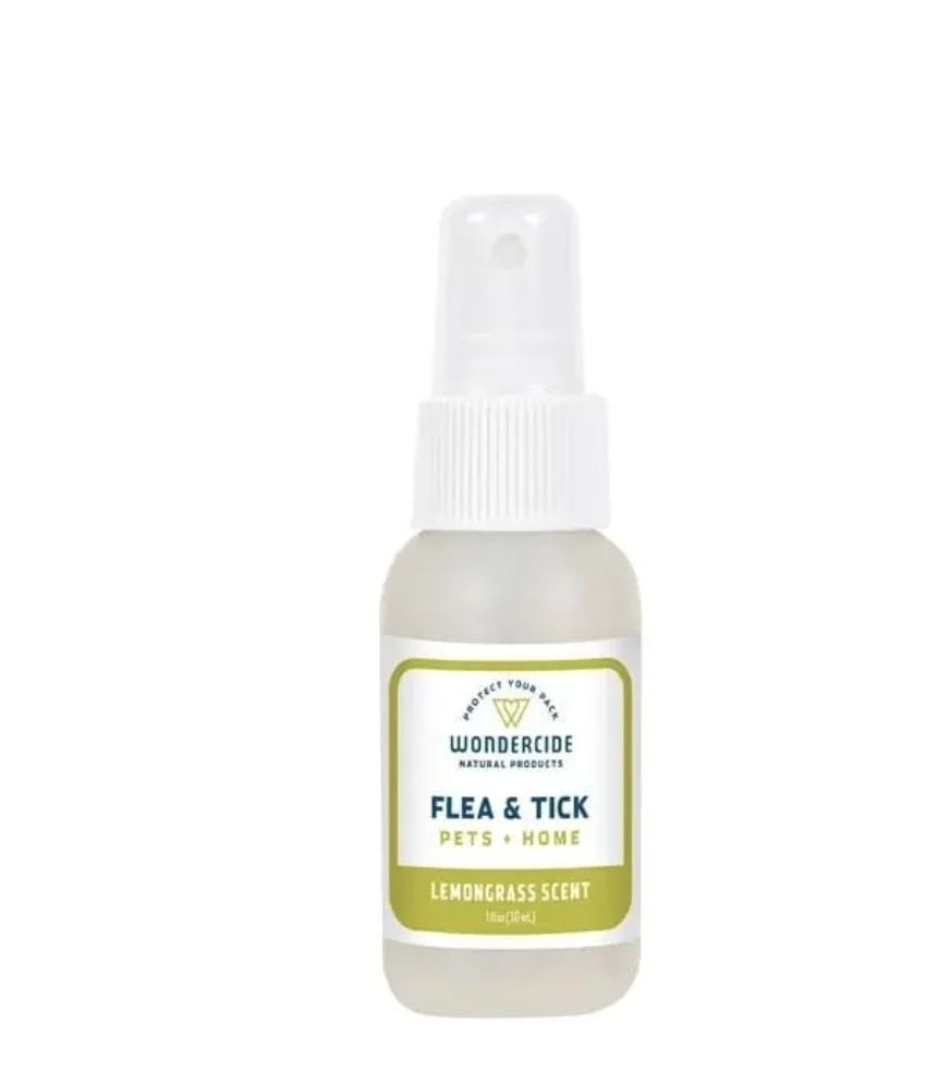 Wondercide Flea &amp; Tick Spray for Pets and Home Lemongrass Scent 1oz