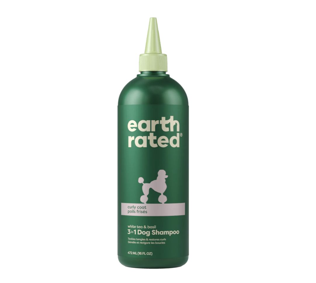 Earth Rated 3-in-1 Curly Coat Dog Shampoo 16 oz