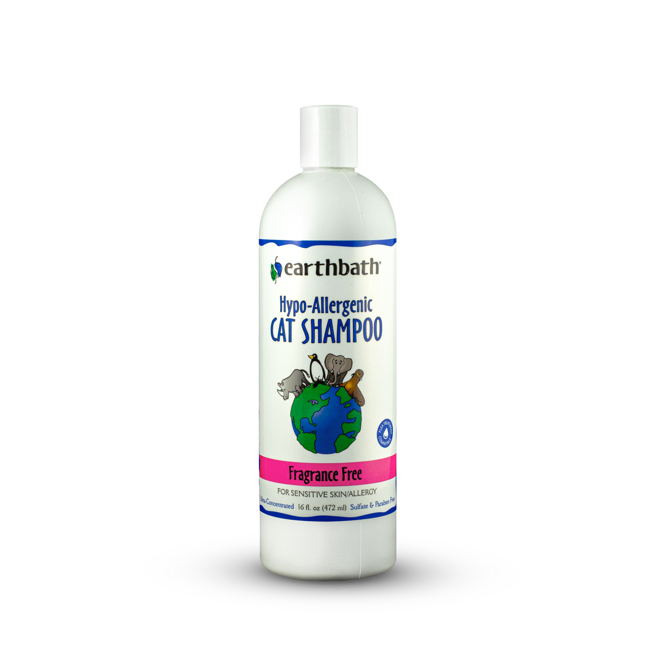 Earthbath Hypo-Allergenic Cat Shampoo 16oz