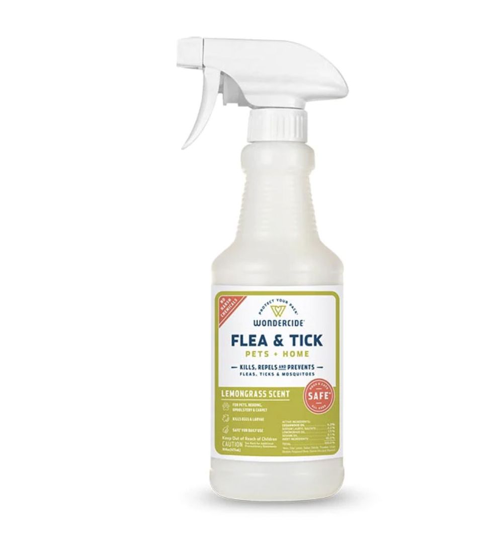 Wondercide Flea &amp; Tick Spray for Pets and Home Lemongrass Scent 16oz