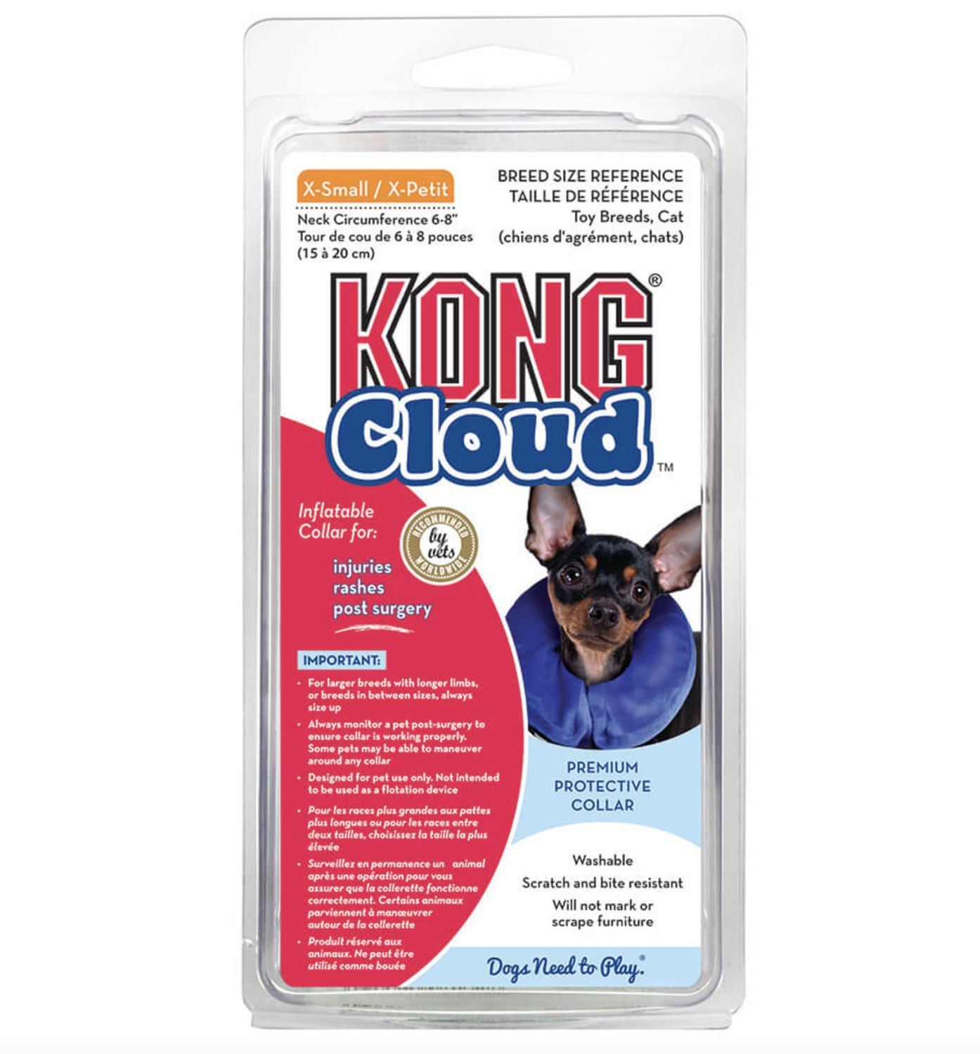 Kong Cloud E Collar XS
