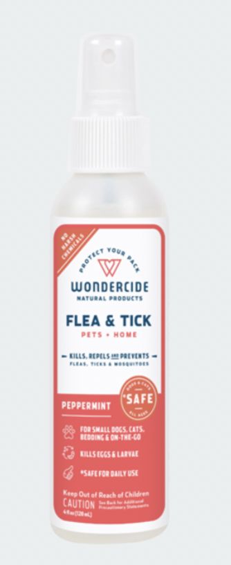 Wondercide Flea &amp; Tick Spray for Pets and Home Peppermint Scent 4oz