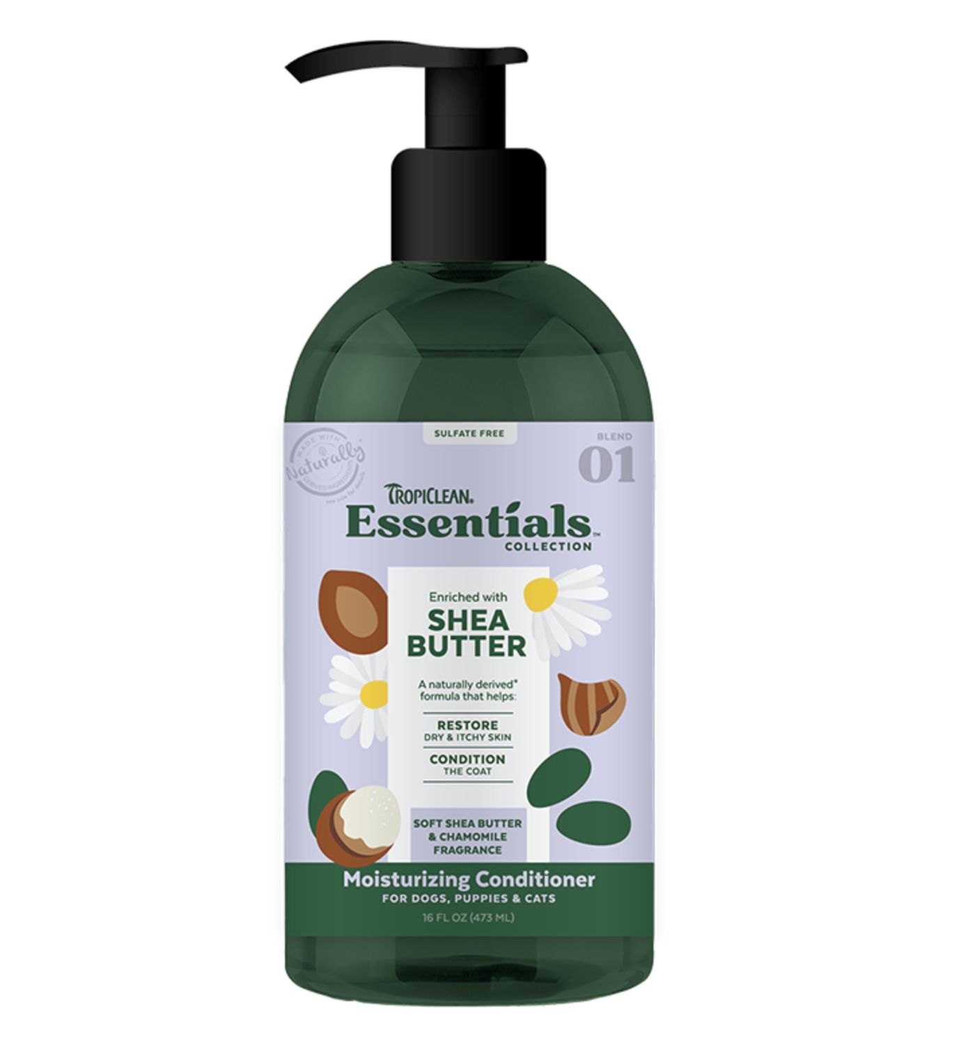 TropiClean Essentials Collection Shae Butter Conditioner - 16oz