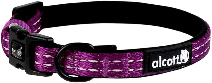 Alcott Adventure Dog Collar Purple - Extra Small