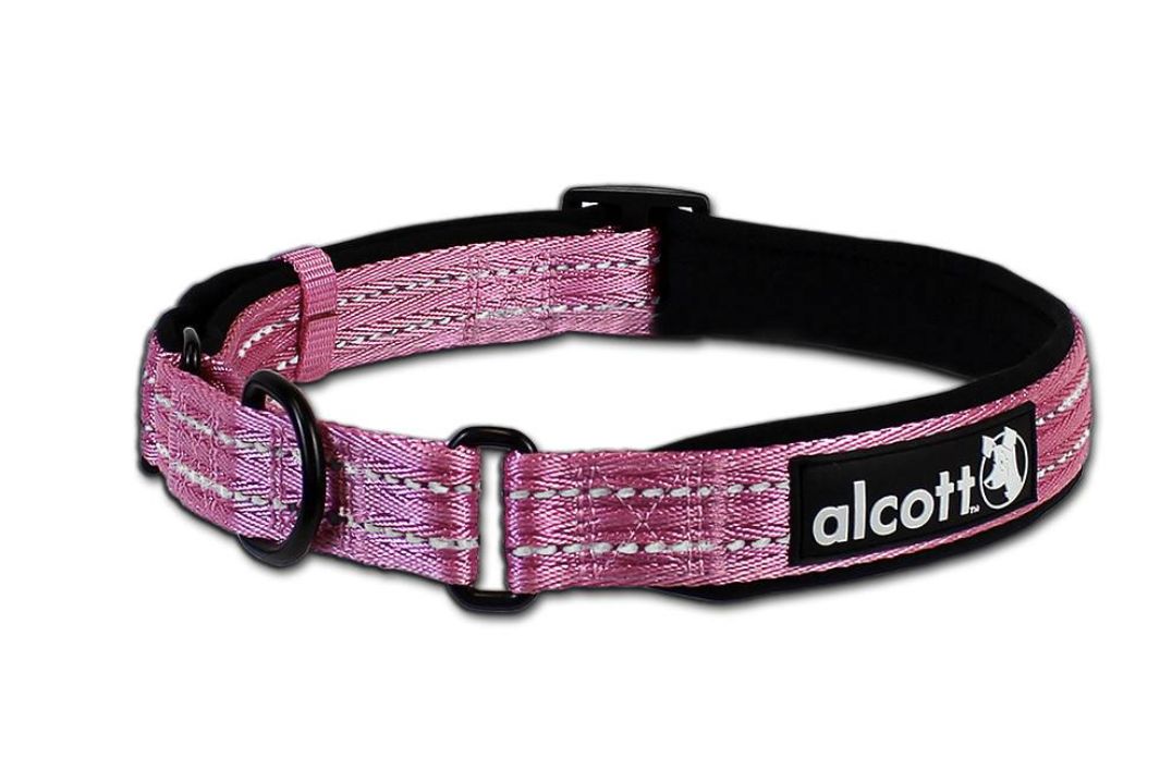 Alcott Martingale Dog Collar Pink - Large