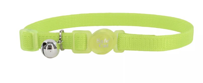 Coastal SafeCat Breakaway Cat Collar - Lime