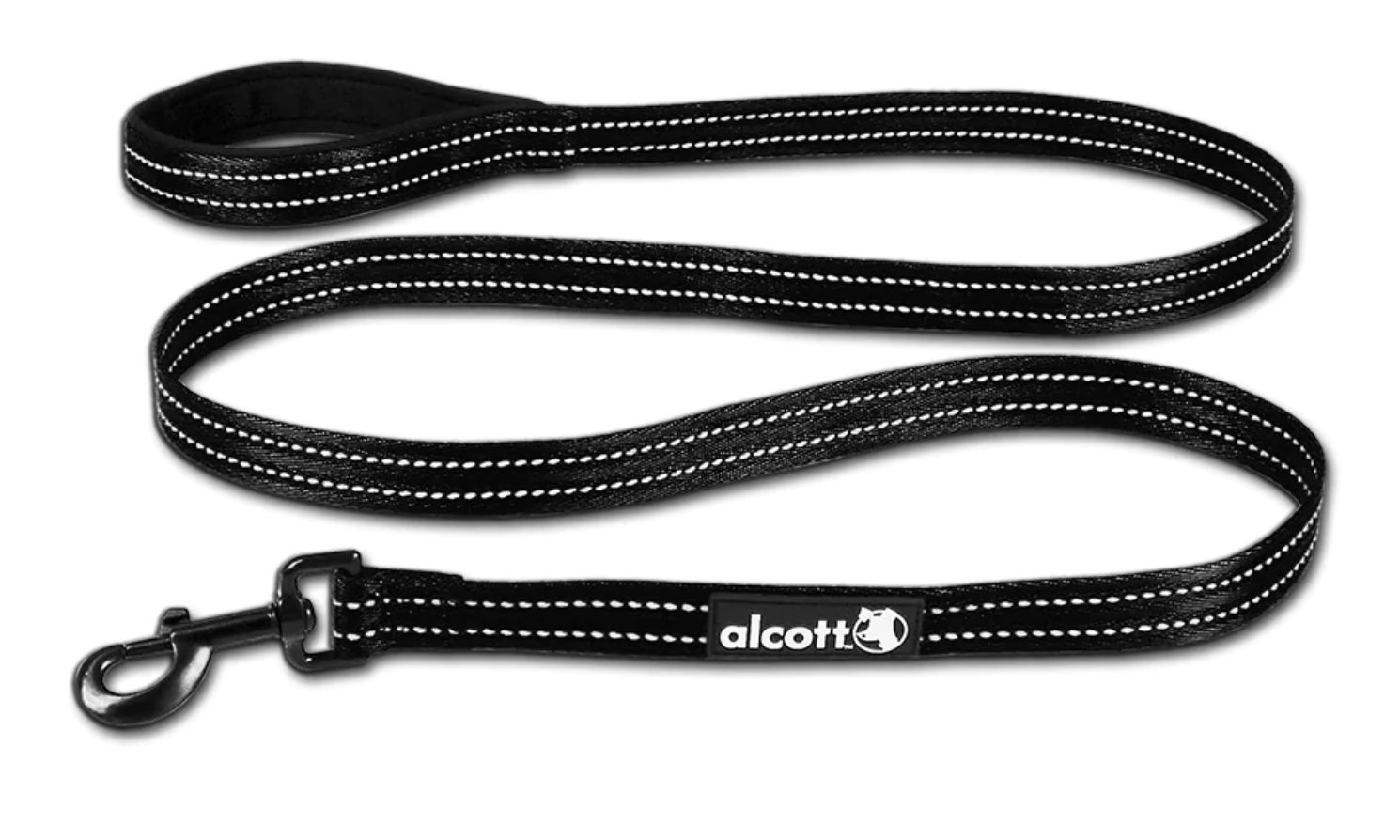 Alcott Adventure Leash Black Small 6&#39;
