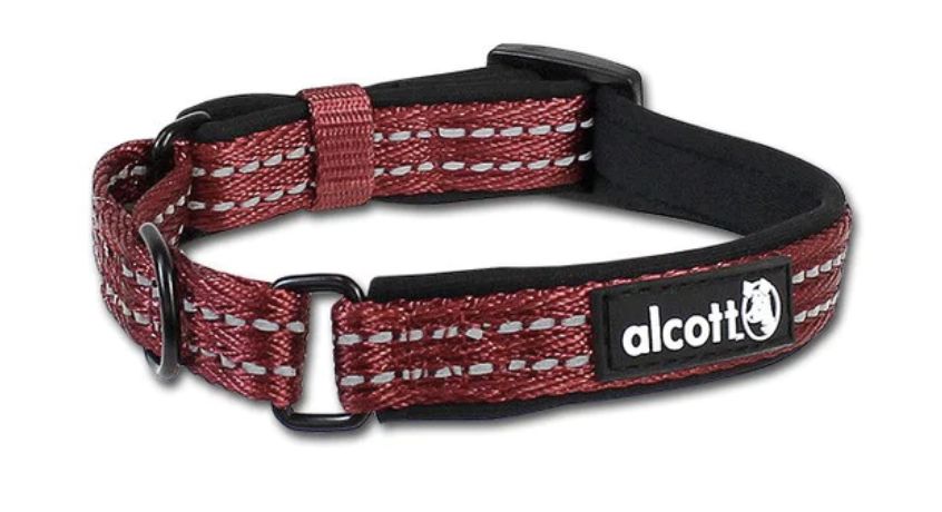 Alcott Martingale Dog Collar Red - Small